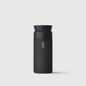 Ocean Bottle Brew Flask Obsidian Black 350ml