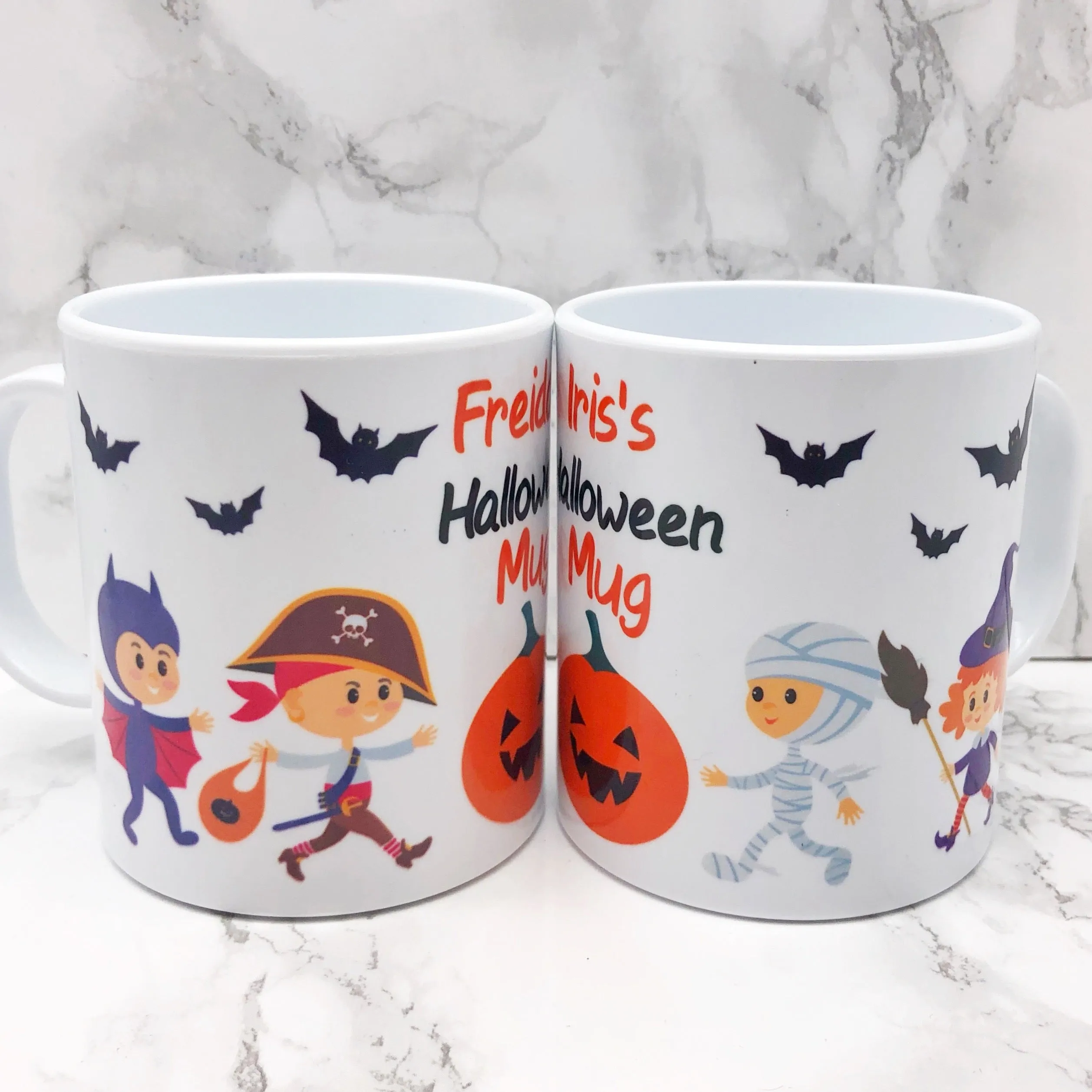 Personalised Halloween Kids Unbreakable Mug