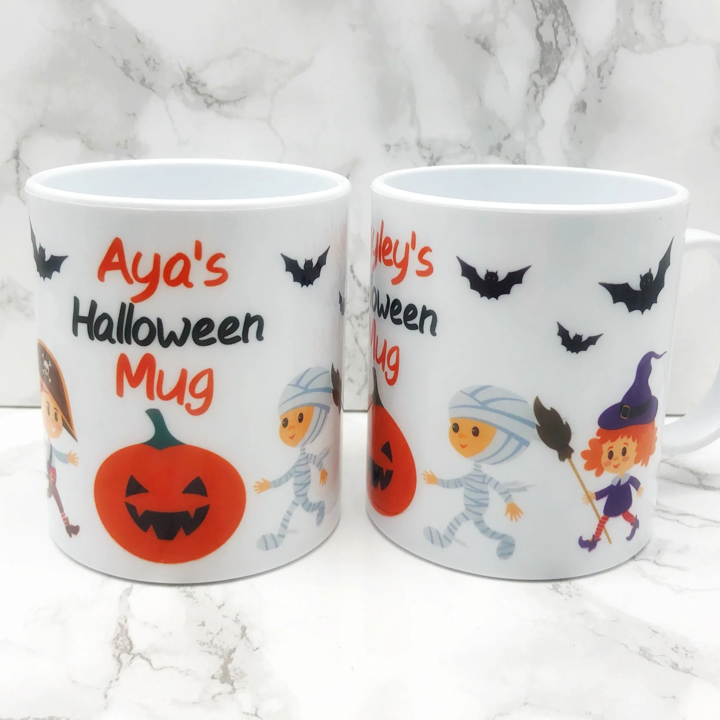 Personalised Halloween Kids Unbreakable Mug