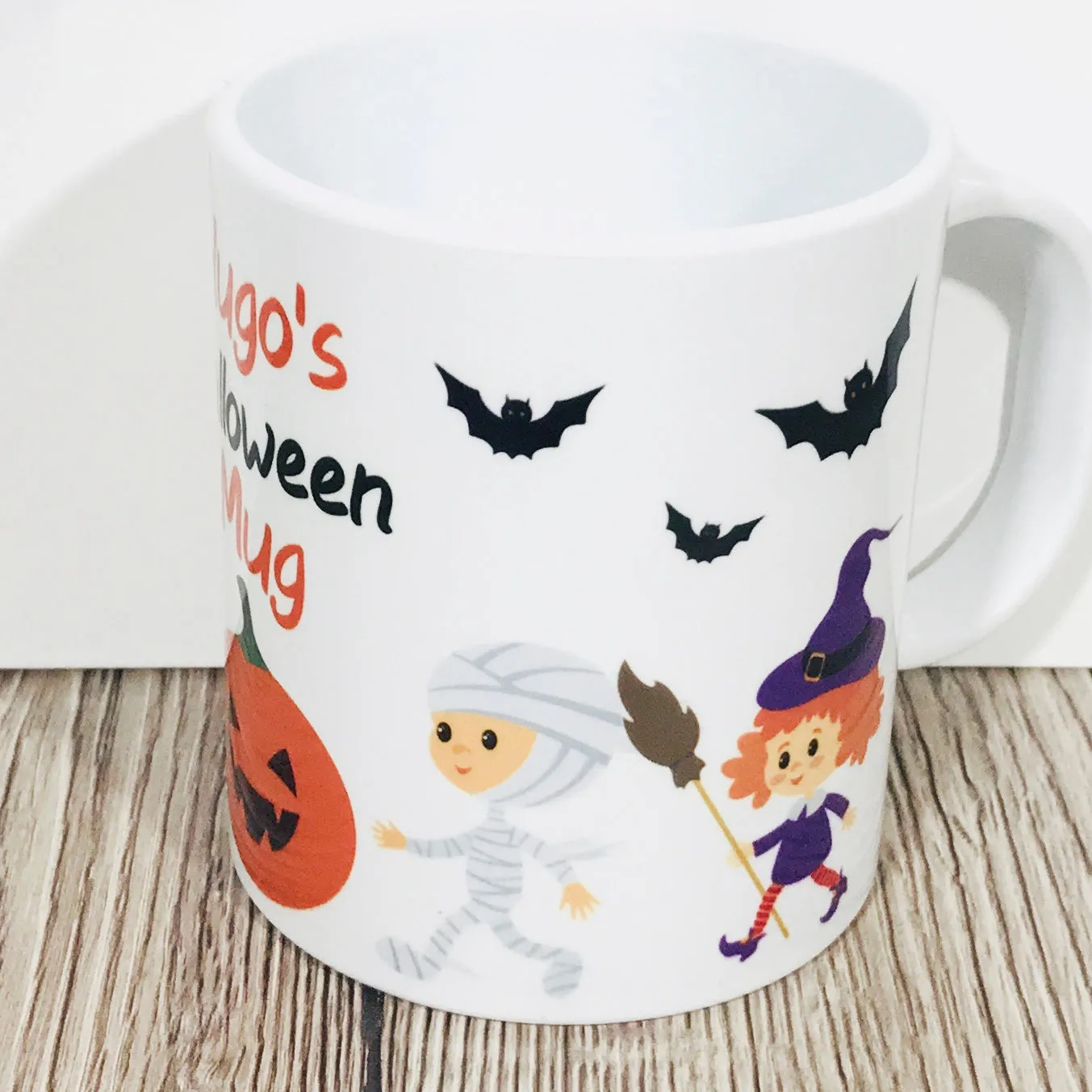 Personalised Halloween Kids Unbreakable Mug