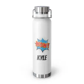 Personalized Comic Water Bottle