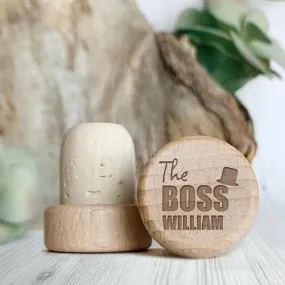 Personalized Wine Cork Stoppers - Couples Designs