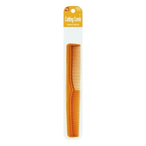 PLASTIC COMB CUTTING COMB 7" (BONE)