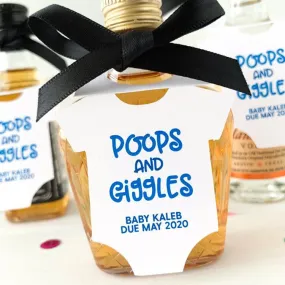 Poops and Giggles Mini Drink Tags