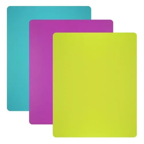 Premium Plastic Assorted Colored Cutting Boards