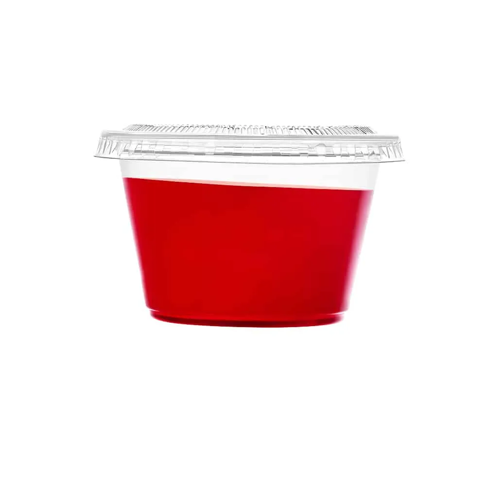 Premium Plastic Portion Cup w/Lid