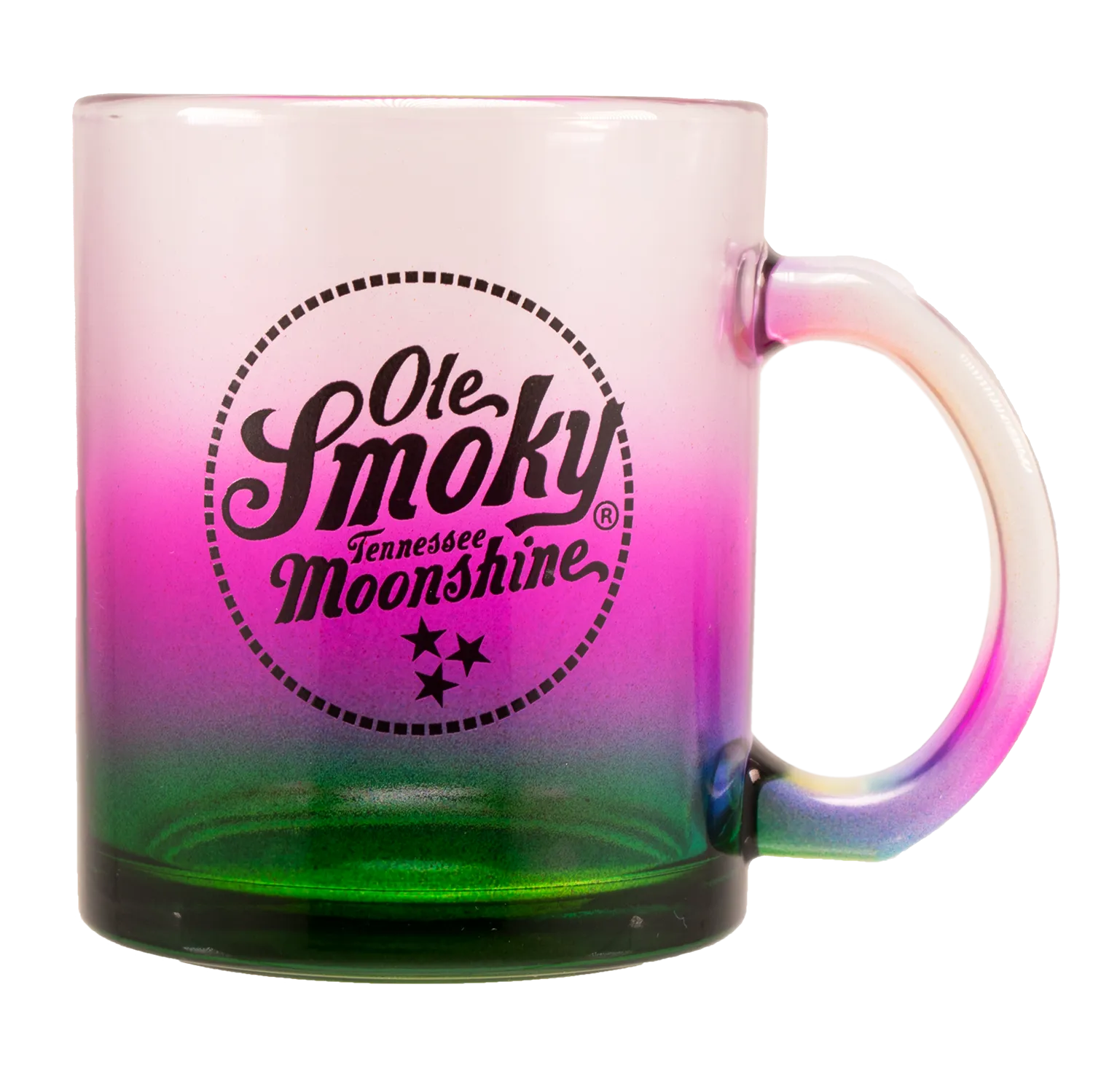 PURPLE AND PINK SPRAY MUG