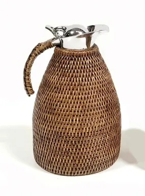 Rattan Coffee Carafe