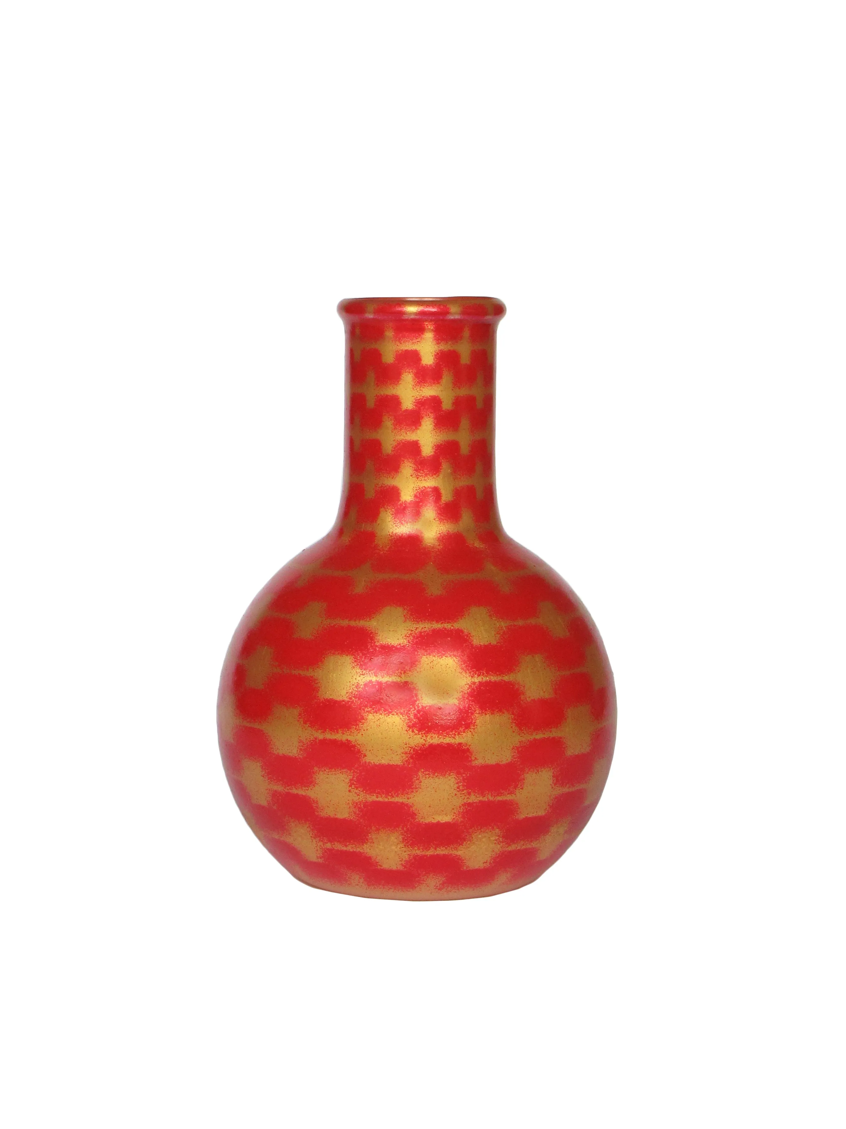 RESONANCE Balloon MED, Red & Gold, 19 cm / 7,5”