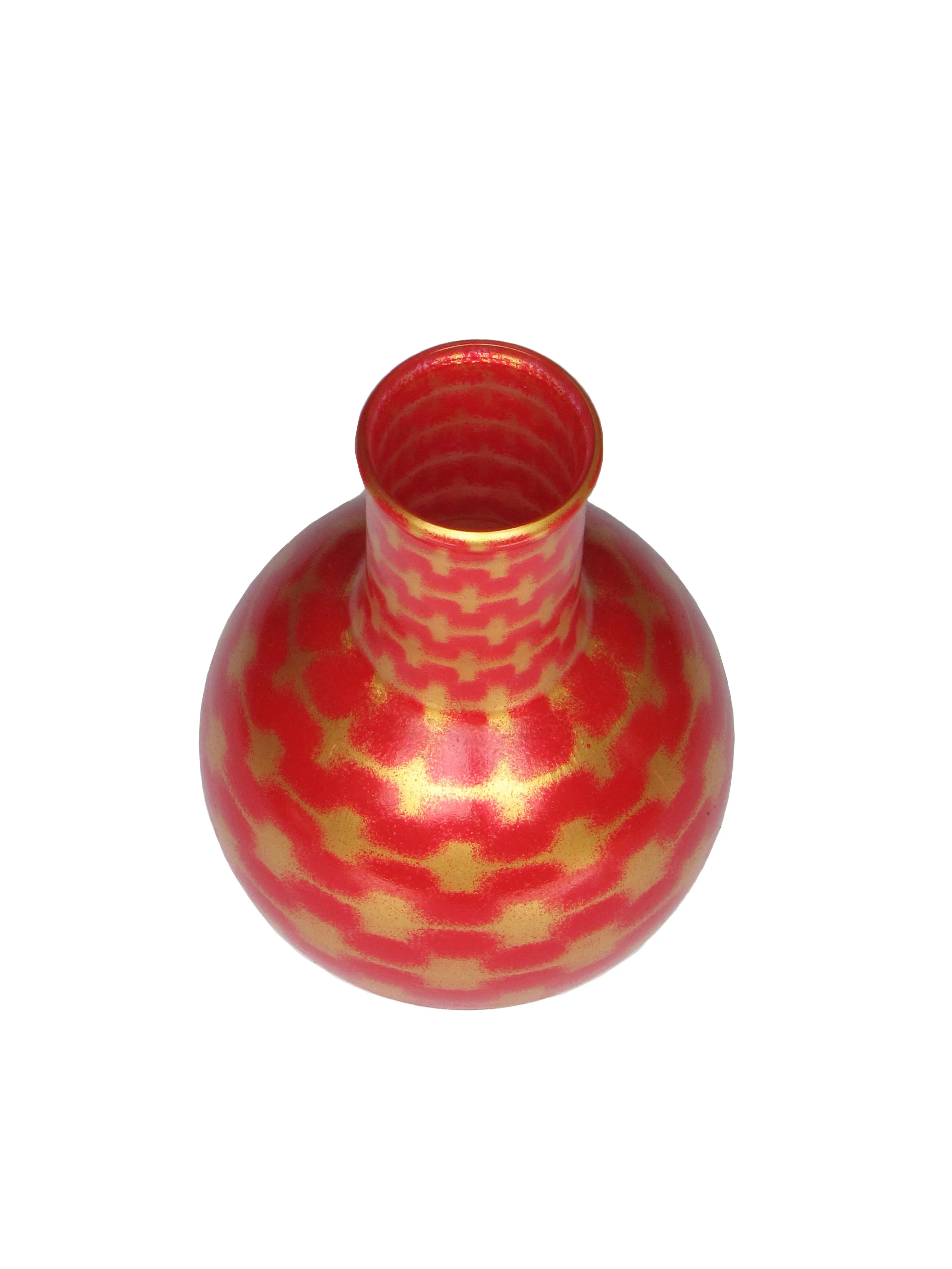 RESONANCE Balloon MED, Red & Gold, 19 cm / 7,5”