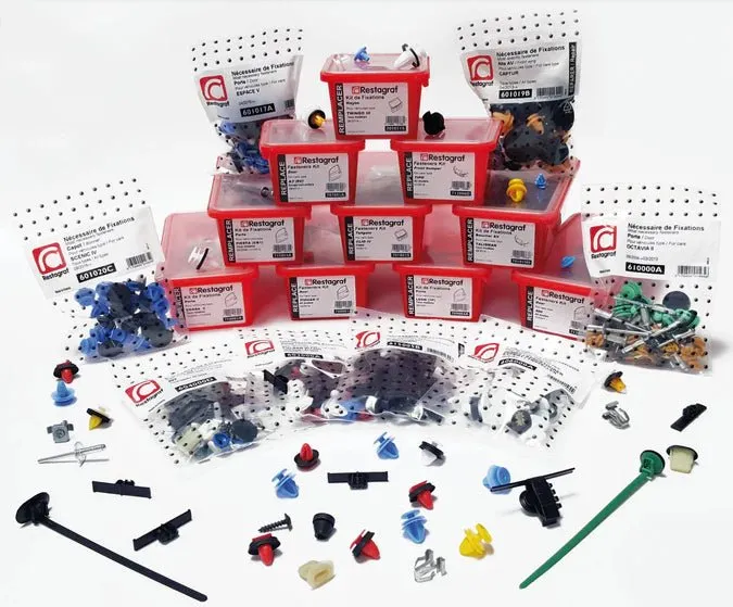 Restagraf Front Wing Fixings & Fasteners- Fitting Kit, 2008 (08.2019 →) , Peugeot 1682546380