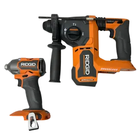 Ridgid 18V Brushless Cordless 1 in. SDS-Plus Rotary Hammer & Drill/Driver