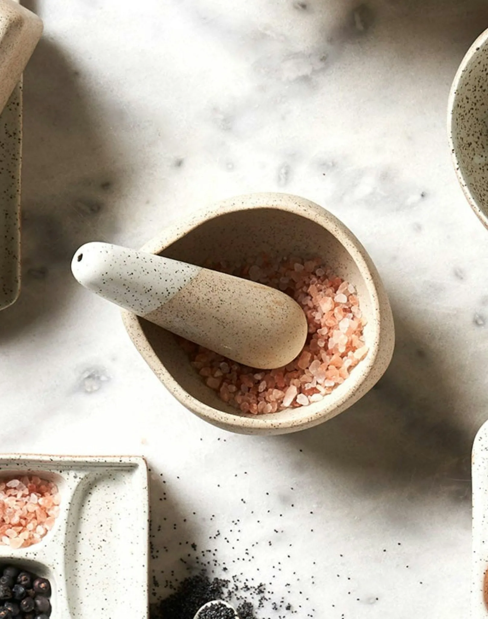 Robert Gordon Garden to Table Mortar & Pestle White