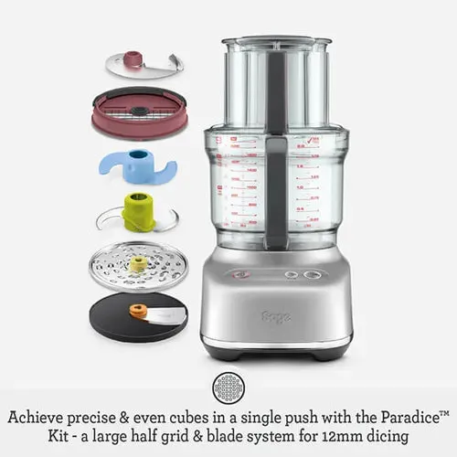 Sage The Paradice 9 Food Processor Stainless Steel