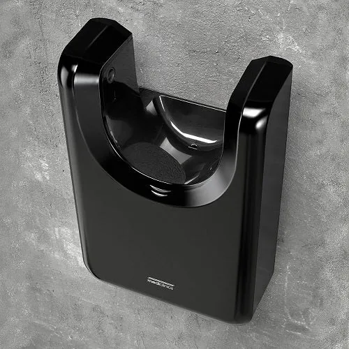 Saniflow® M23ABT U-FLOW® Hand Dryer - ALL-BLACK Cover High-Speed HEPA Universal Voltage