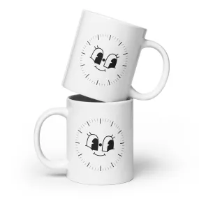 Sassy Minutes White glossy mug