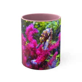 Seahorse Accent Coffee Mug, 11oz