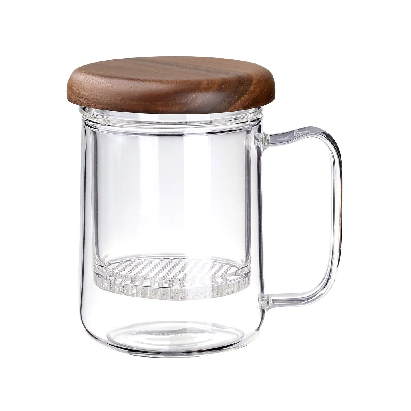 Shimmer Glass Infuser Mug (450ml)