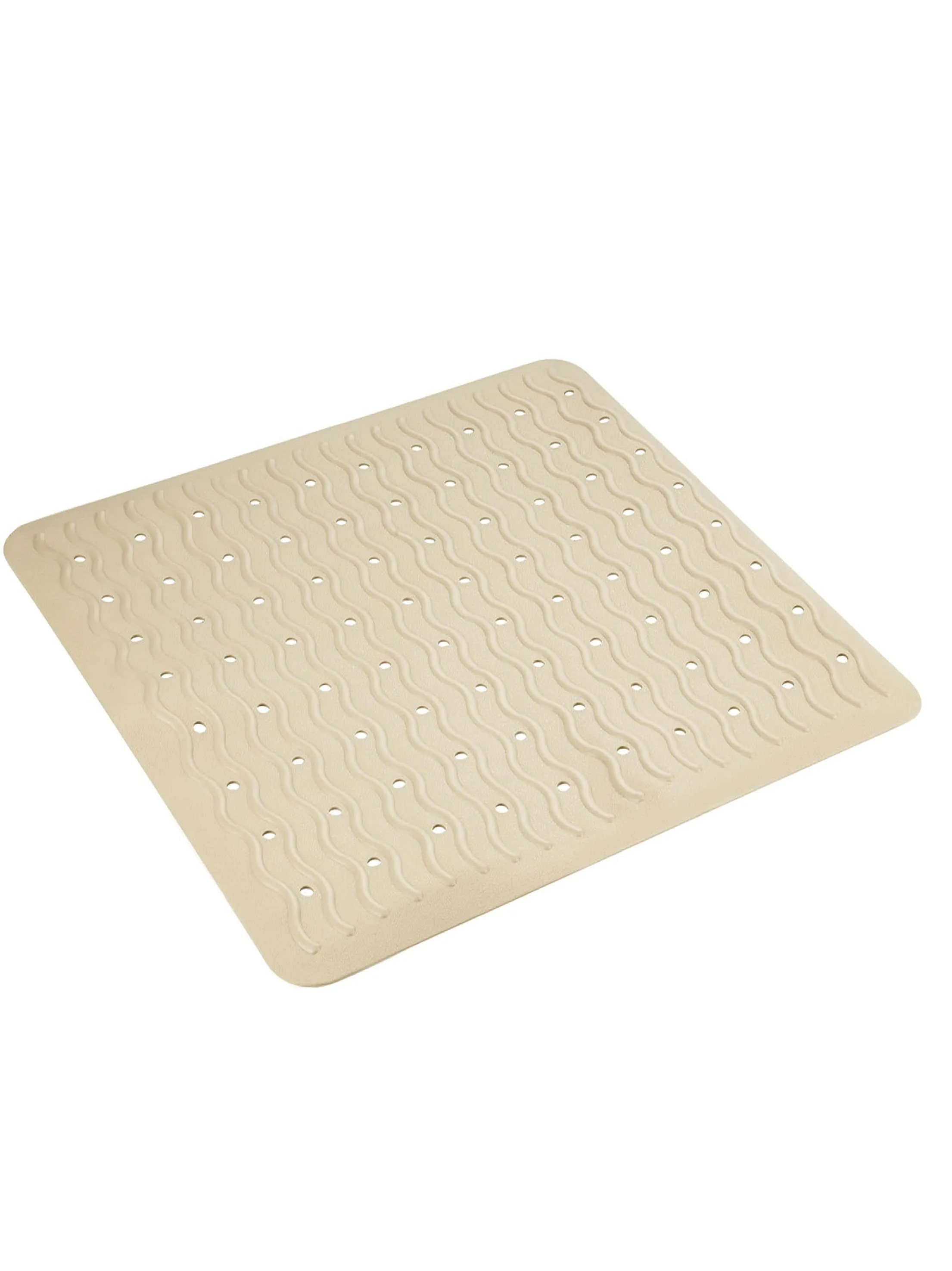 Shower Mat With Suction Cups (Beige, Shower Mat)