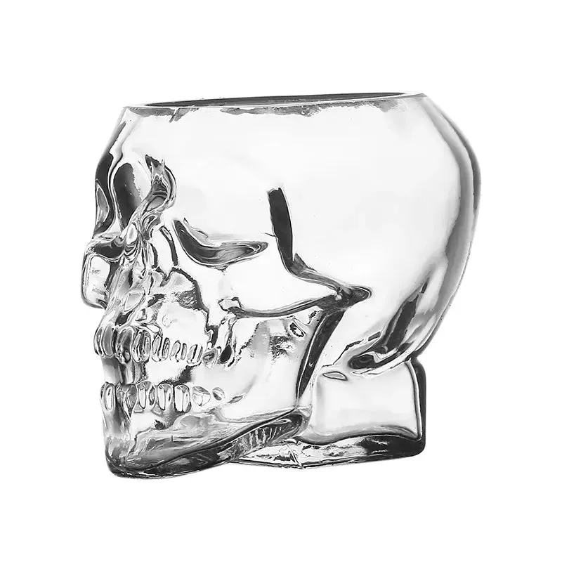 Skull Wine Glass Halloween Special-shaped Personality Juice Glass Whiskey Glass