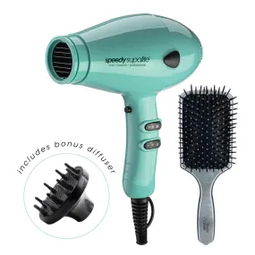 Speedy Supalite Dryer Tiffany Blue with Bonus Wonderbrush