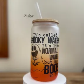 Spooky Boos Frosted Tumbler