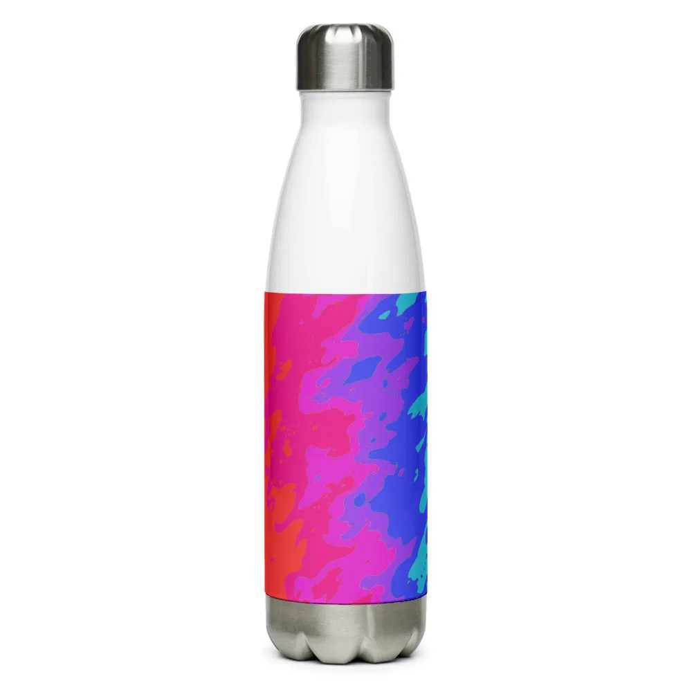 Stainless Steel Water Bottle Tie Dye