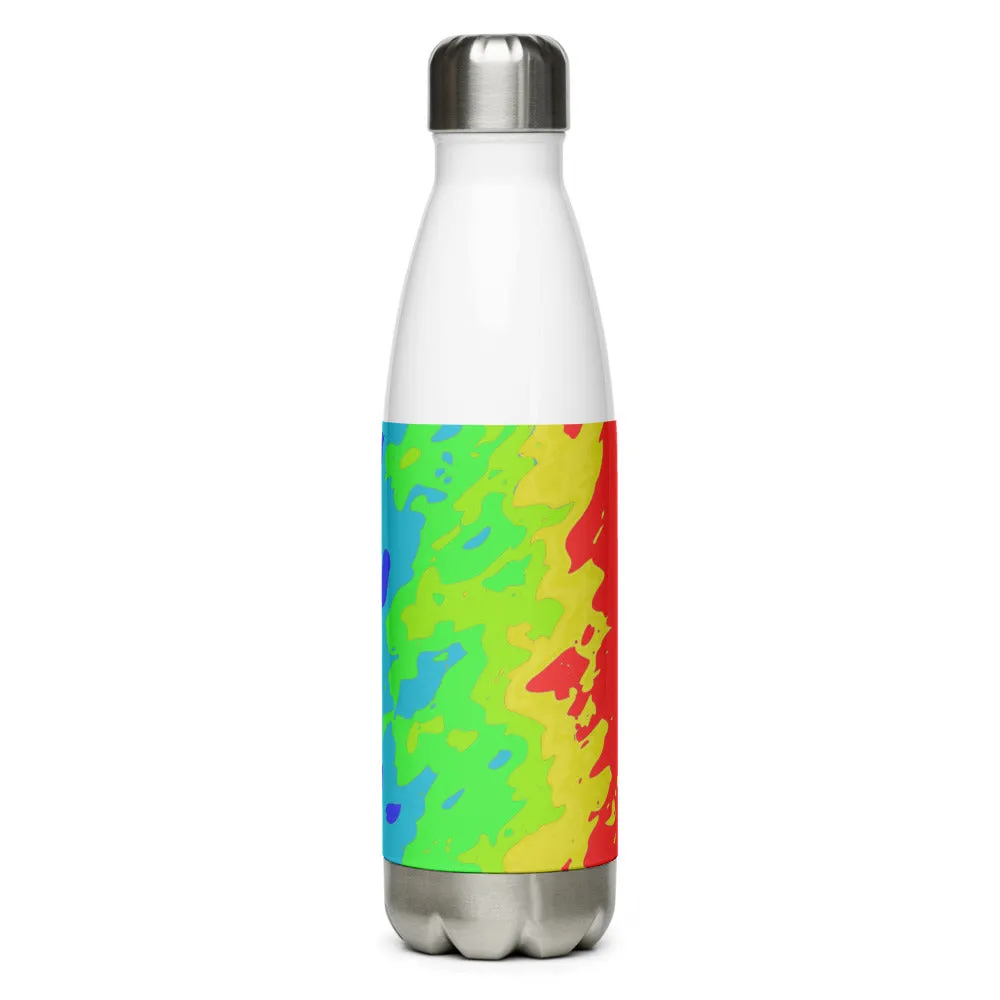 Stainless Steel Water Bottle Tie Dye