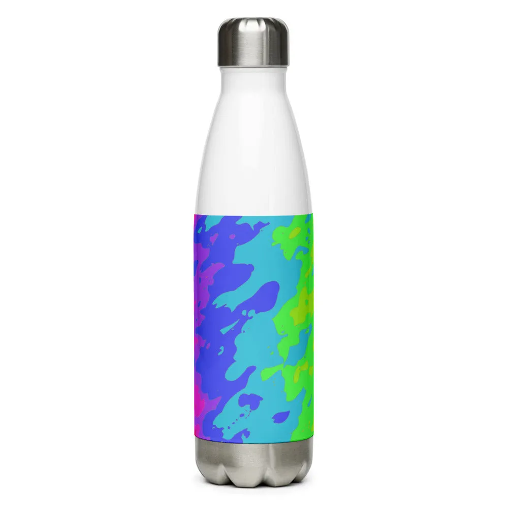 Stainless Steel Water Bottle Tie Dye