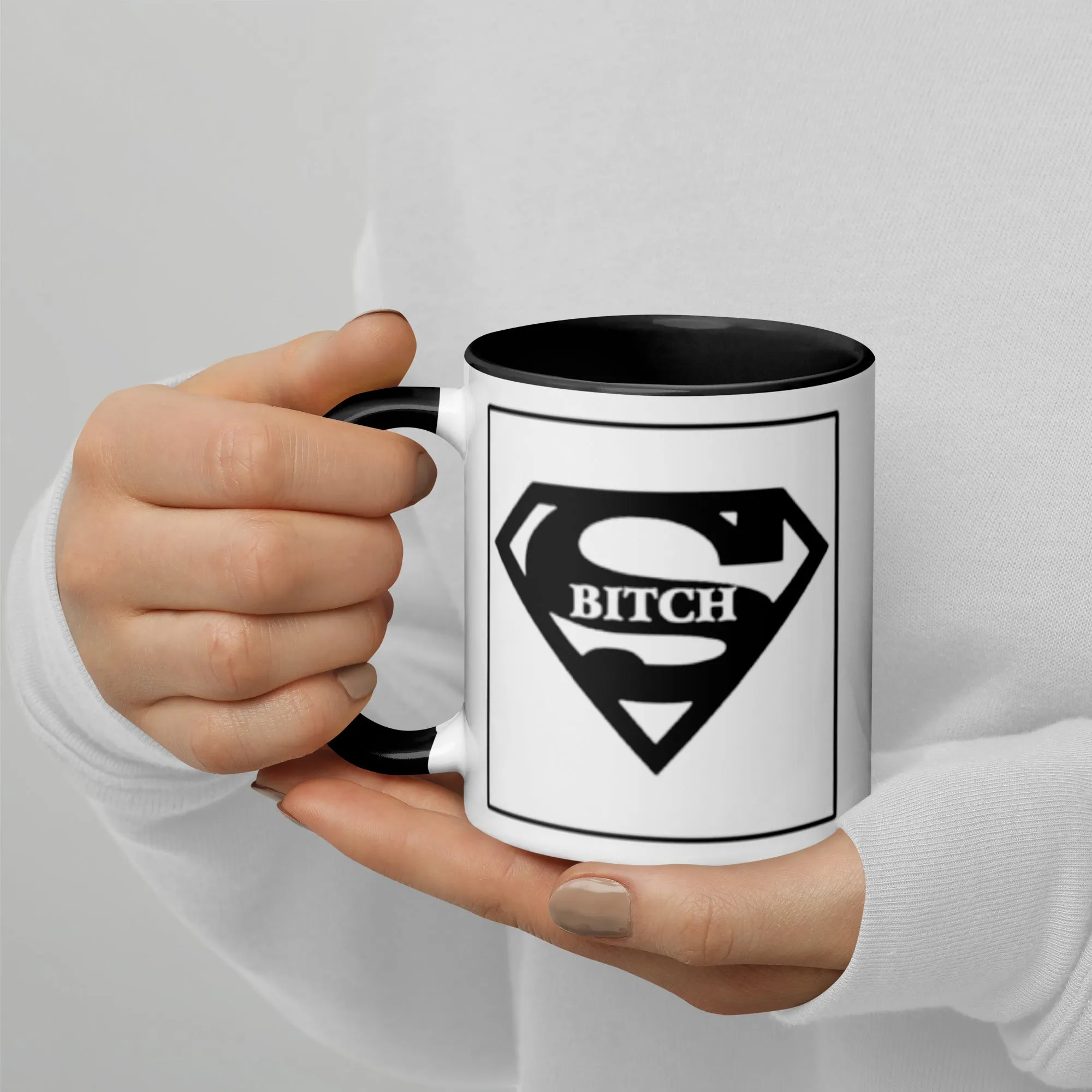 Super B*tch Mug with Color Inside