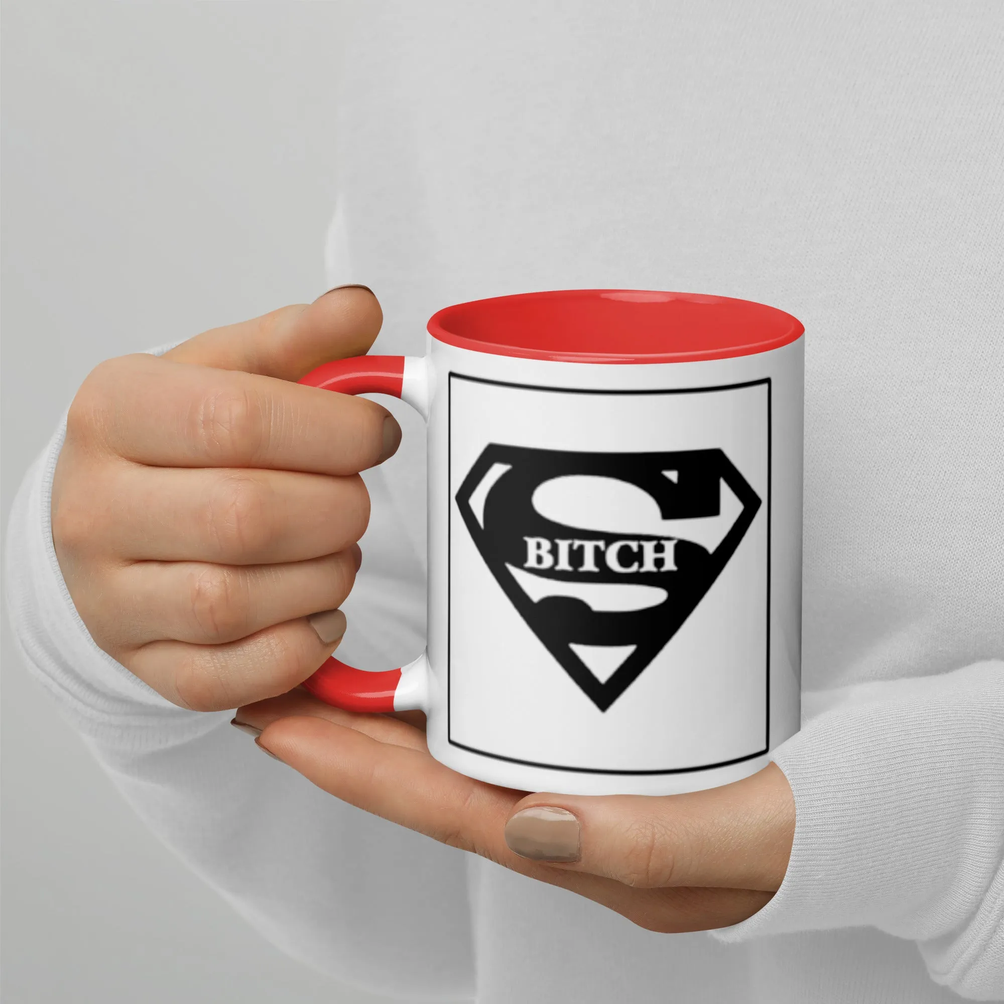 Super B*tch Mug with Color Inside