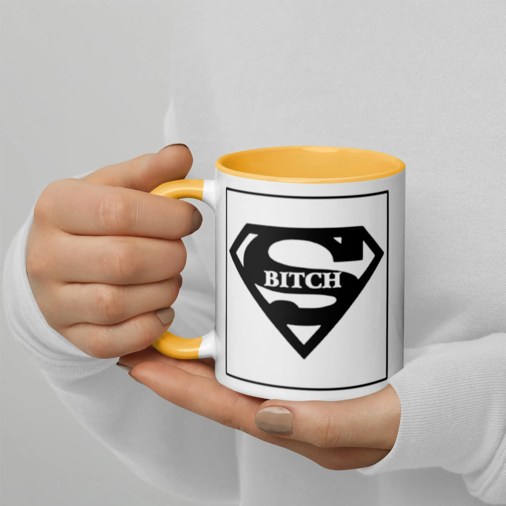 Super B*tch Mug with Color Inside