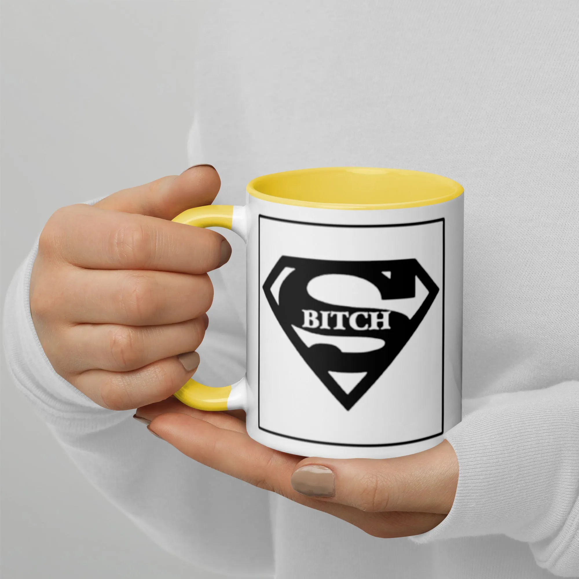 Super B*tch Mug with Color Inside