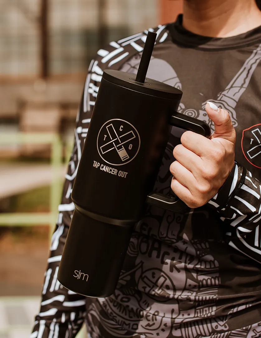 Tap Cancer Out x Simple Modern 40 oz. Trek Tumbler