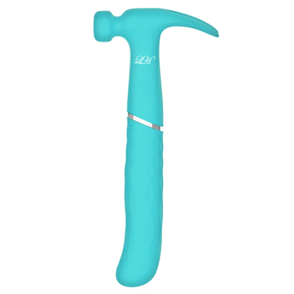 The Love Hamma Hammer Shaped Vibrating Sex Toy (Angled)