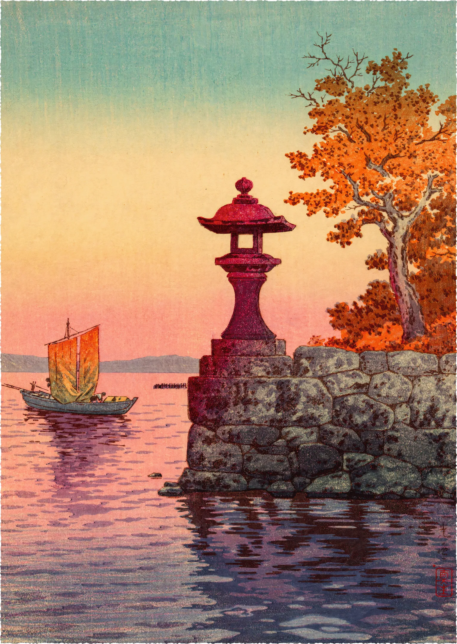 The Stone Lantern (475 Piece Wooden Jigsaw Puzzle)