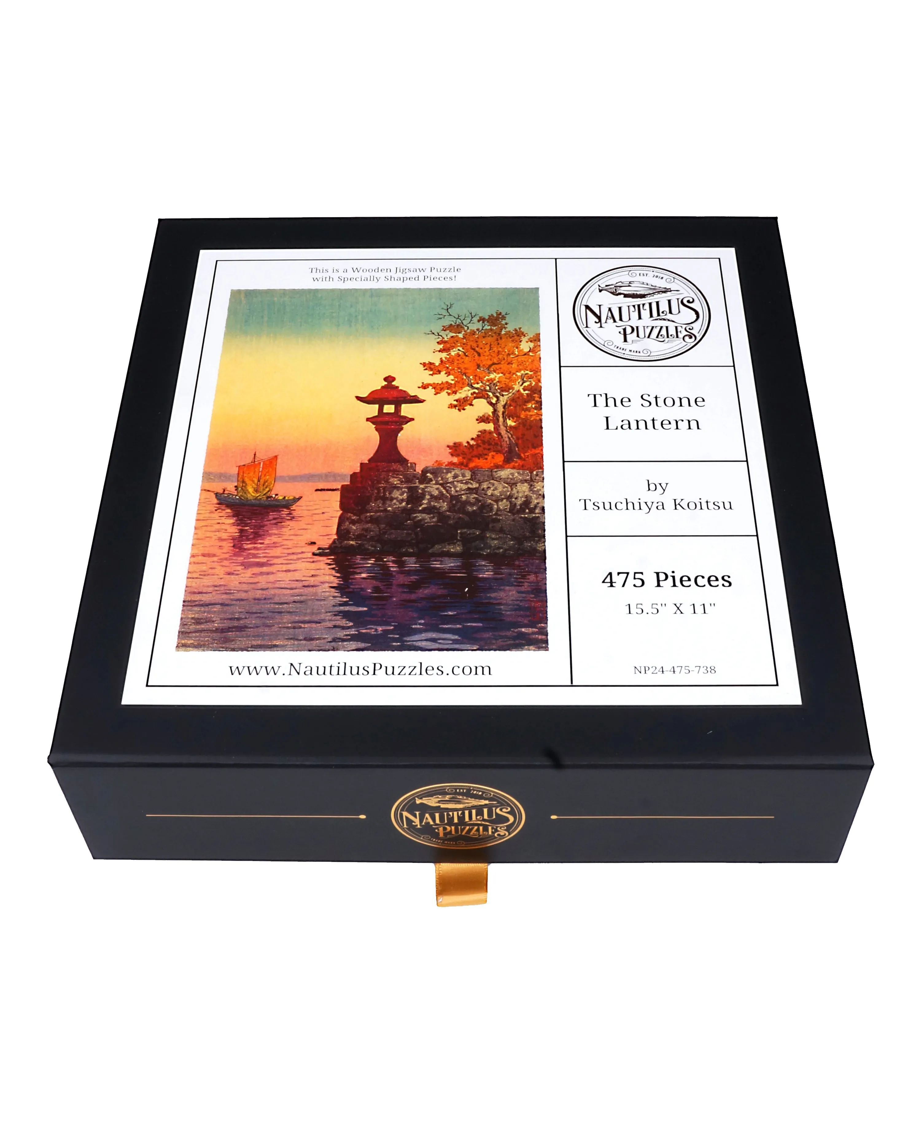 The Stone Lantern (475 Piece Wooden Jigsaw Puzzle)