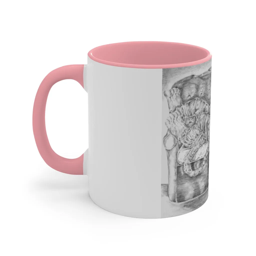 Tiger on a Couch Accent Mug