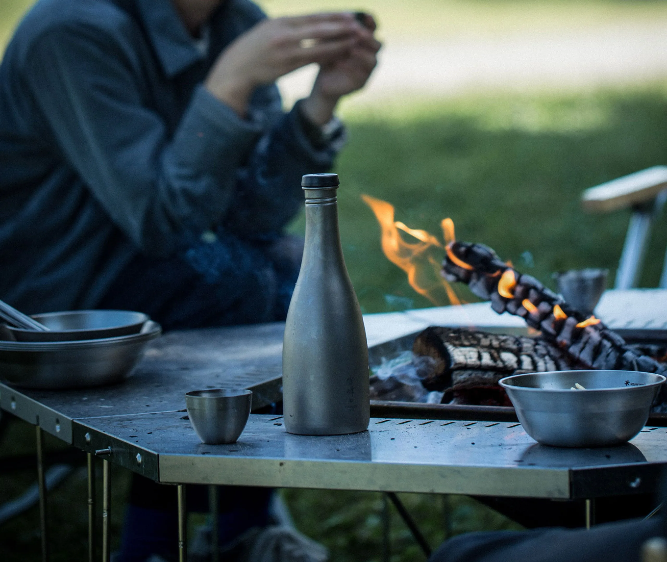 Titanium Sake Cup