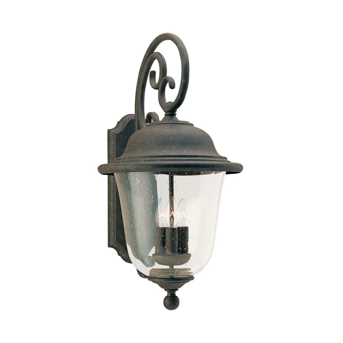 Trafalgar 24 In. 3 Lights LED Outdoor Wall Light Bronze Finish