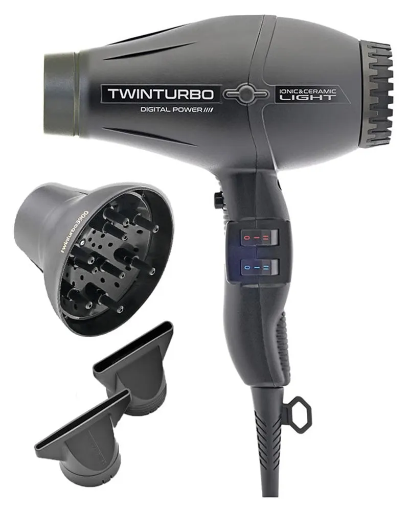 Turbo Power Twin Turbo Digital Power Dryer   Free Turbo Power SuperMax Titanium Flat Iron 2 inch