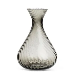 Twist Glass Carafe - Smoke