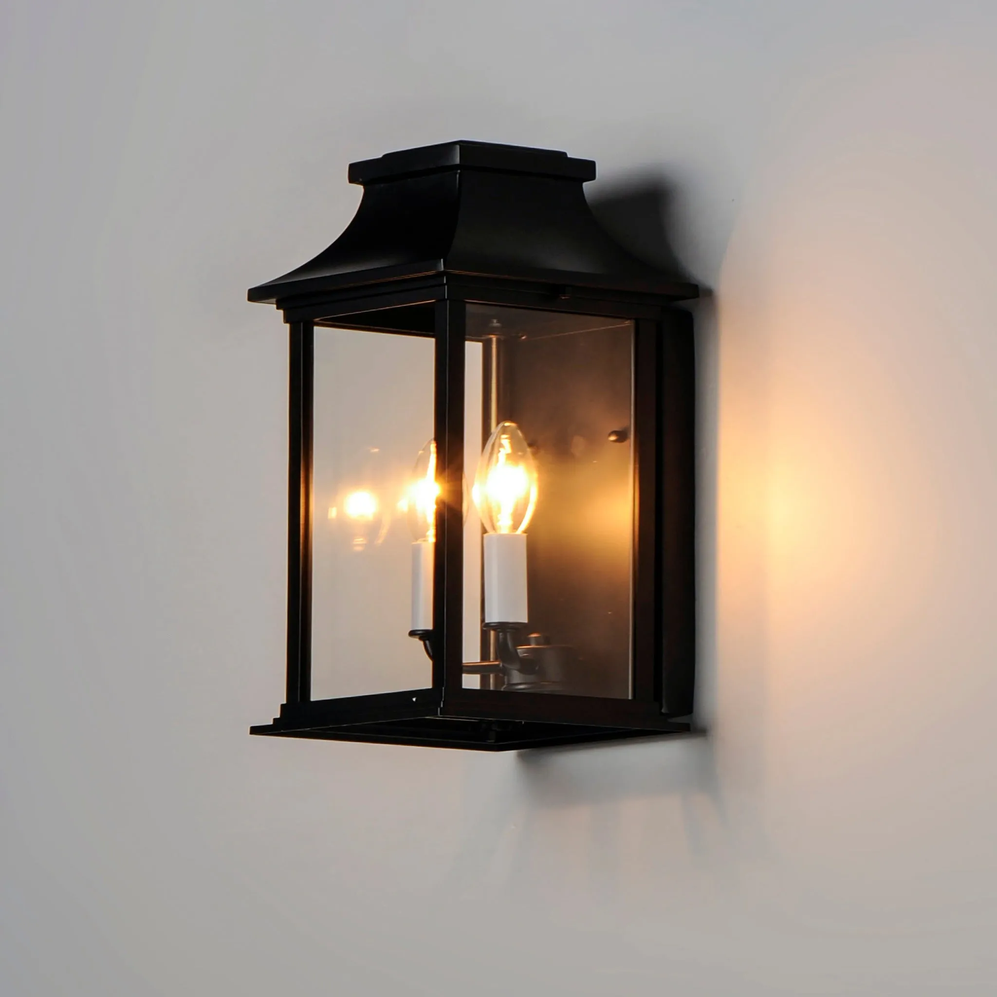 Vicksburg 2-Light Outdoor Pocket Wall Sconce