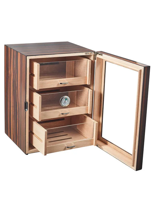 Visol Gorman Macassar Ebony Cabinet Humidor