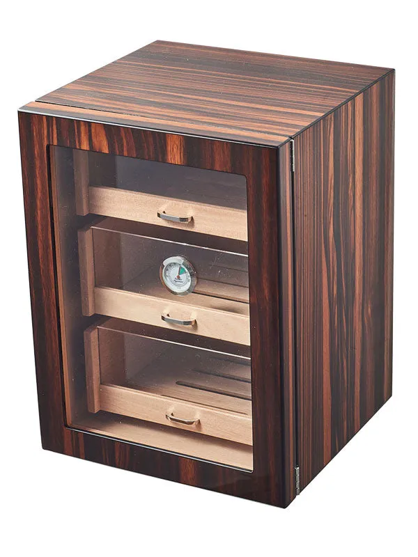 Visol Gorman Macassar Ebony Cabinet Humidor