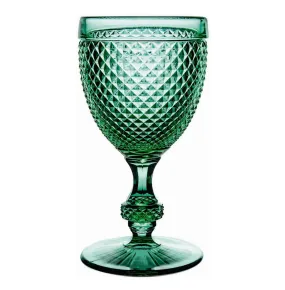 Vista Alegre Set Of 4 Water Goblets Green - Bicos