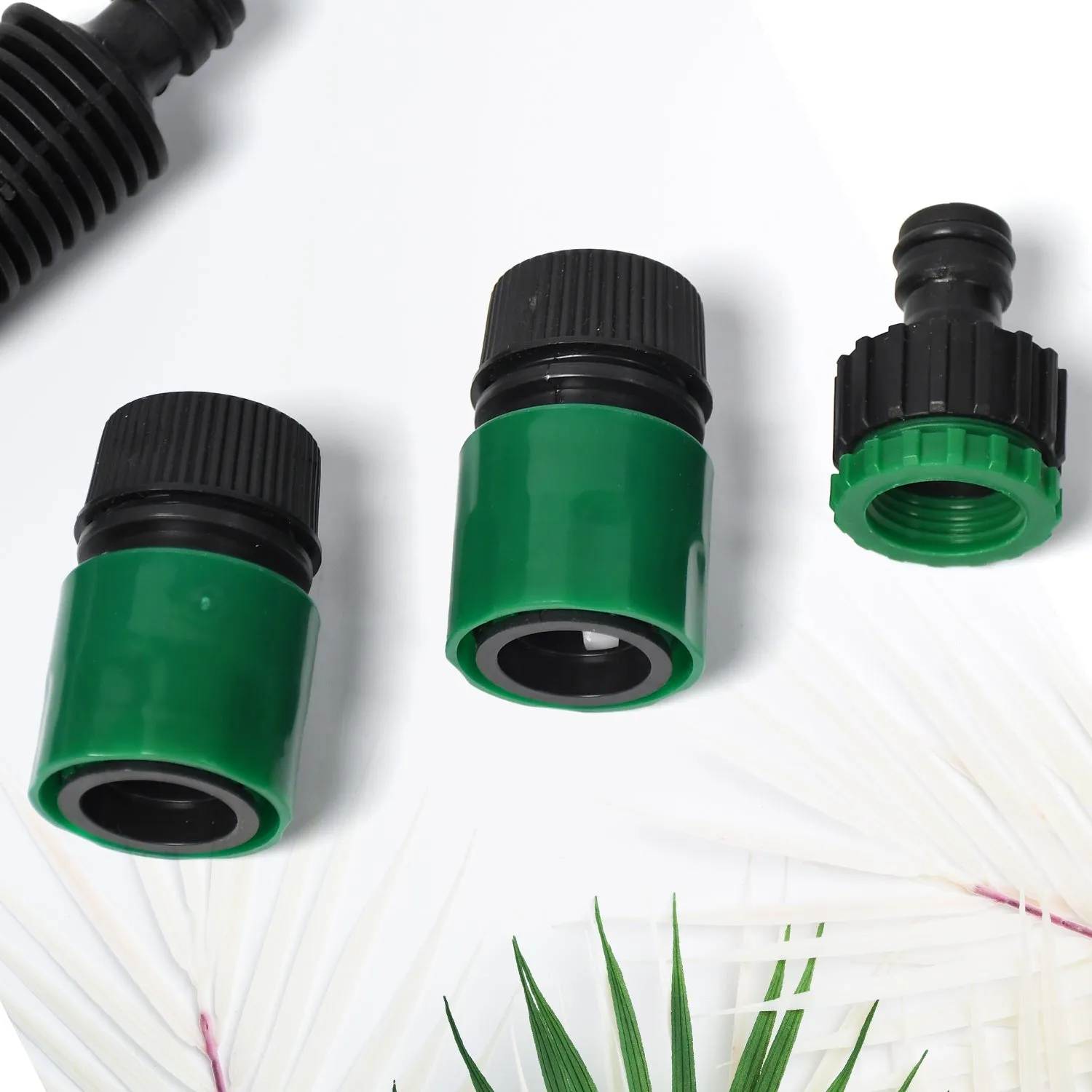 Water Hose Pipe Tap Nozzle Connector Set Fitting Adapter Hose lock Garden Water Hose Pipe Tap Nozzle