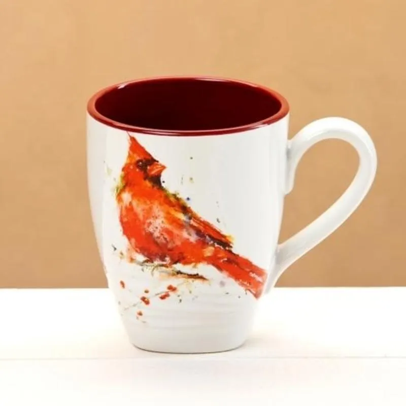 Watercolor Bird Mugs by Artist Dean Crouser -High Quality, Beautiful! *