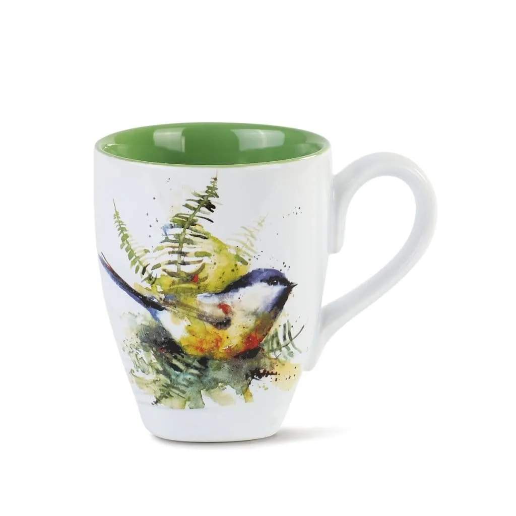 Watercolor Bird Mugs by Artist Dean Crouser -High Quality, Beautiful! *