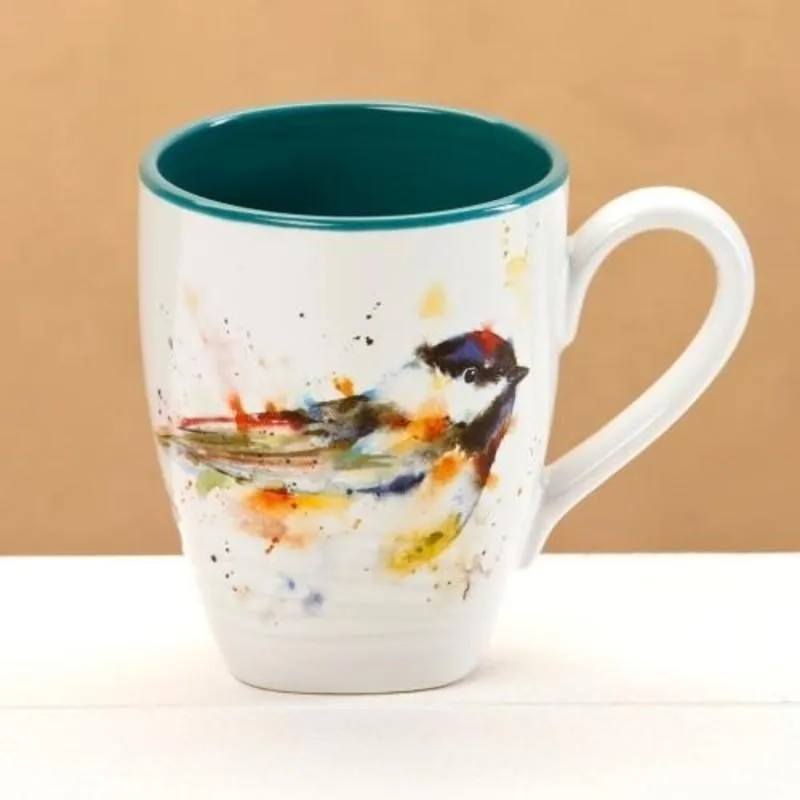 Watercolor Bird Mugs by Artist Dean Crouser -High Quality, Beautiful! *